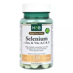 Selen + Cink in vitamini A, C in E, 100mcg - 120 tablet