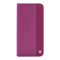 Maska na preklop Teracell Gentle Fold za Huawei Y6p (2020), Roze