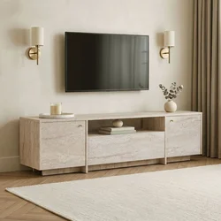 Hanah Home TV komoda Alvar, 180 cm, travertin