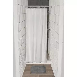 Tendance Zavesa Za Kadu 120 X 180 Cm Poliester, Bela