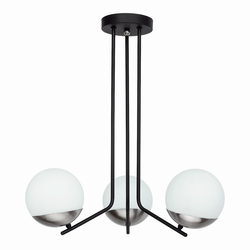 Jupiter 1723 - Luster na šipci SANTA 3xE14/40W/230V hrom