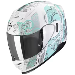 SCORPION Exo-520 evo air fasta white blue