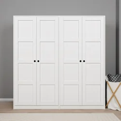 HANAH HOME Ormar bele boje Lucas 1600 87