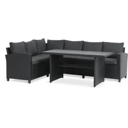 Lounge baštenska garnitura AGERMOSE 6os. prostor za odlag.