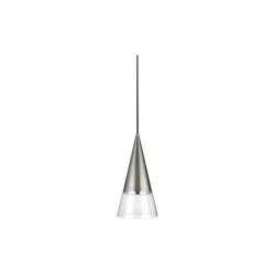 Ideal Lux - LED luster na sajli CONO 1xGU10/7W/230V O 15 cm hrom