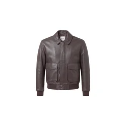 DAN FOX APPAREL Prehodna jakna Lucian temno rjava