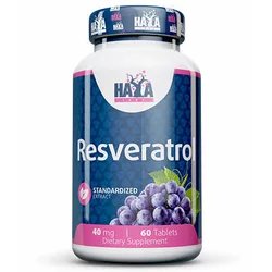 Haya Resveratrol 40 mg, 60 kapsula