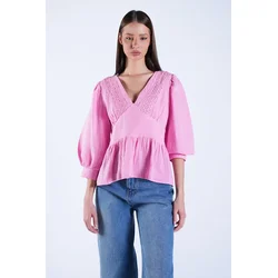 Trend Alacati Stili Ženska bluza Alc-X15133, Roze