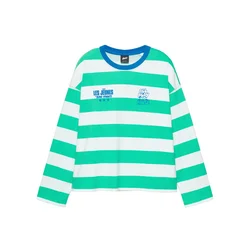 Pull&Bear Majica STWD safir / meta / bela
