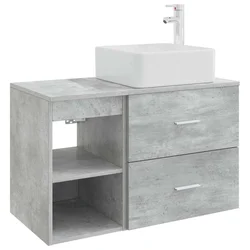 Set namještaja za kupaonicu 2 pcs Betonska siva