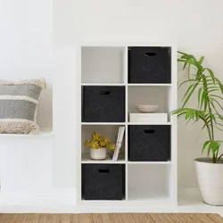 Aberto Design Set kutija za odlaganje stvari HMY-6355, 4 komada, Crni