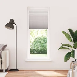 Plisirana roleta svijetlosiva 80x200 cm širina tkanine 79,4 cm