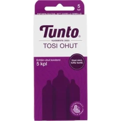 Tunto Ultra Thin condoms 5 pcs