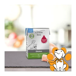 Platinum Menu Puppy Chicken 185g, Balansirana Vlažna Hrana za Zdrav Razvoj