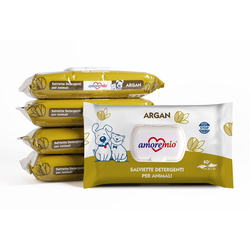 AmoreMio Vlažne maramice - Argan 40kom