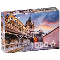 Enjoy - Puzzle Turnul cu ceas, Sighisoara - 1 000 kosov