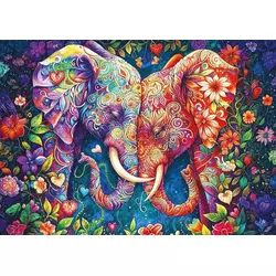 Art puzzle - Puzzle Slonja ljubezen - 1 000 kosov