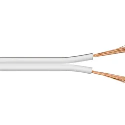 MicroConnect zvočniški kabel 100 m bele barve