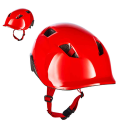 BTWIN Crvena dečja biciklistička kaciga 500 XS/48-52cm