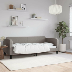 Dnevni krevet smeđesivi 80 x 200 cm od tkanine