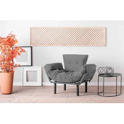 Atelier del Sofa Fotelja Nitta 95x85x70cm Siva