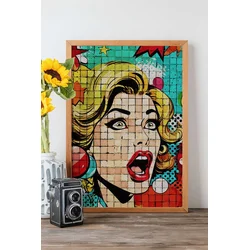 Wallity Uramljena slika Popmosaic29, 33x48 cm