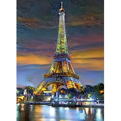 BlueBird - Puzzle Eiffel Tower at Sunset, Paris, France - 1 000 kosov