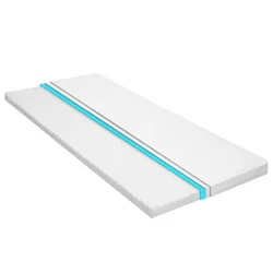 Nadmadrac 120 x 200 cm od hladne pjene jajastog profila 6 cm