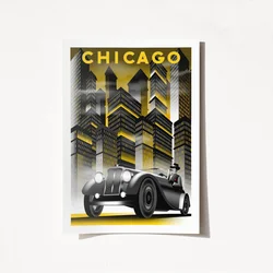 Wallity Poster Chicago-1962, 42x59,4 cm