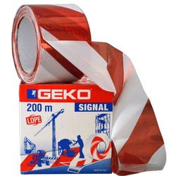 GEKO opozorilni trak PVC