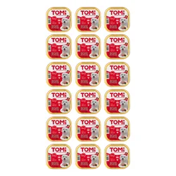 TOMI Pašteta za pse, Govedina, 300g, 18kom