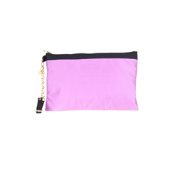 PATRIZIA PEPE PURPLE WOMAN CLUTCH