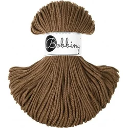 Bobbiny Junior Braided Cord 3 mm 100 m Nut Brown Vrvica