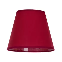 Duolla - Abažur za stonu lampu SOFIA XS E14 prečnik 18,5 cm crvena