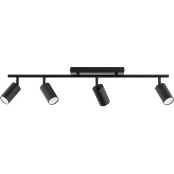 Reflektor KAMEL 4xGU10/10W/230V črna