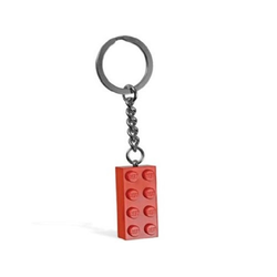 LEGO obesek za ključe - Rdeča kocka OKL03