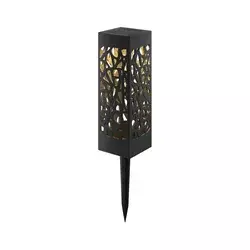 Aigostar - LED solarna lampa LED/0,006W/1,2V 28,5cm crna 2700K IP44