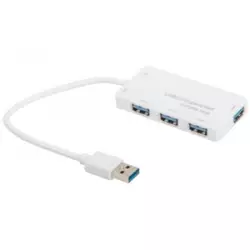 USB 3.0 HUB 4port beli