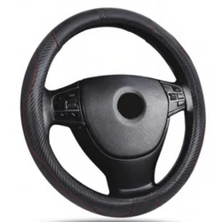 OEM Navlaka za volan, 38 cm, Crno-crvena