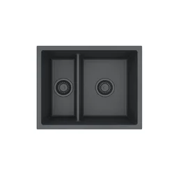 Alveus sudopera Omni 50 G90 - crna sa crnim sifonom   550 x 450 x 198 mm