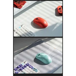 Edifier Bežični gaming miš, 2.4GHz, Bluetooth, USB, 12000 DPI, Crveni