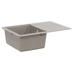 Umivaonik Siva 670 x 460 mm 80% kvarc i 20% smola