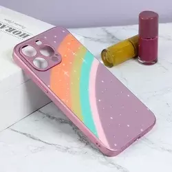Maska za telefon Color Stars za iPhone 14 Pro Max 6.7 ljubičasta