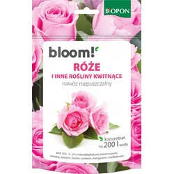 BROS BOPON BLOOM! Vrtnice - Biopon topno gnojilo za 200 litrov vode 1 kos.