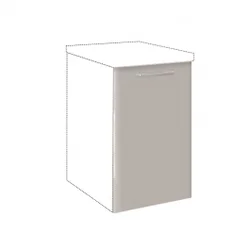 Ugradbeni kuhinjski element IN Maska 45x72 sa ručkom; MDF, Kašmir sjaj