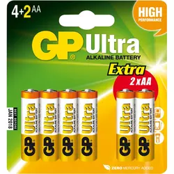 GP alkalne baterije AA