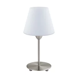 Eglo Damasco 1 stona lampa/1, e14, prečnik 145, nikl-mat/bela