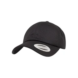 Honeycomb Dad Cap Black