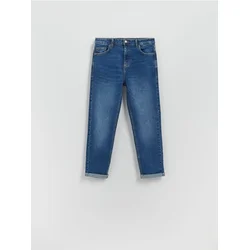 Reserved - Boyfriend slim farmerke