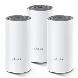 TP-LINK LAN Router TP-LINK DECO E4 Mesh WiFi (3-PACK) AC1200